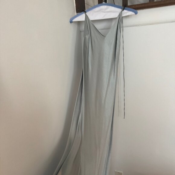 Park & Fifth Light Blue Bridesmaids Dress - Picture 1 of 3